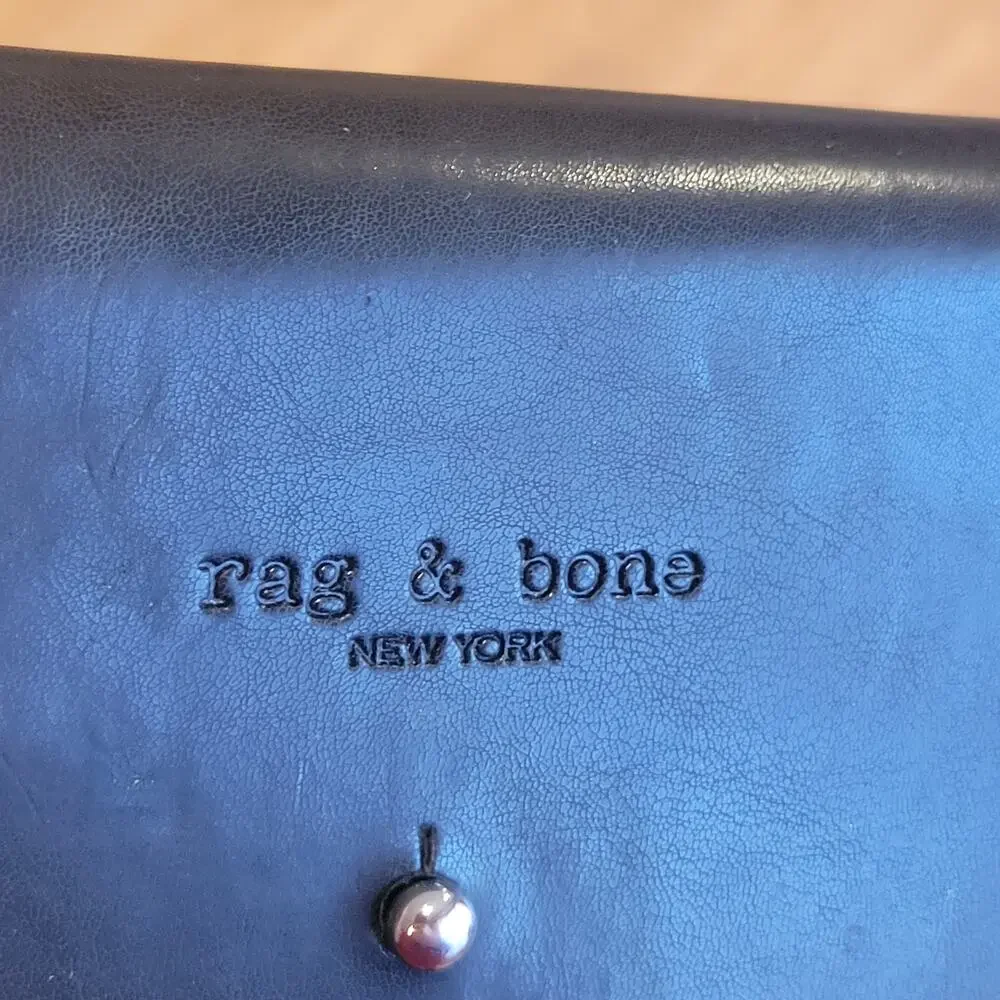 Rag & Bone New York Black Glasses Case ONLY Eyeglasses Sunglasses
